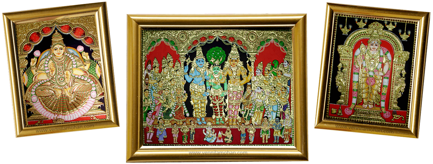 Tanjore Arts at Affordable Price, Chennai - Vennila Mohan Tanjore Arts