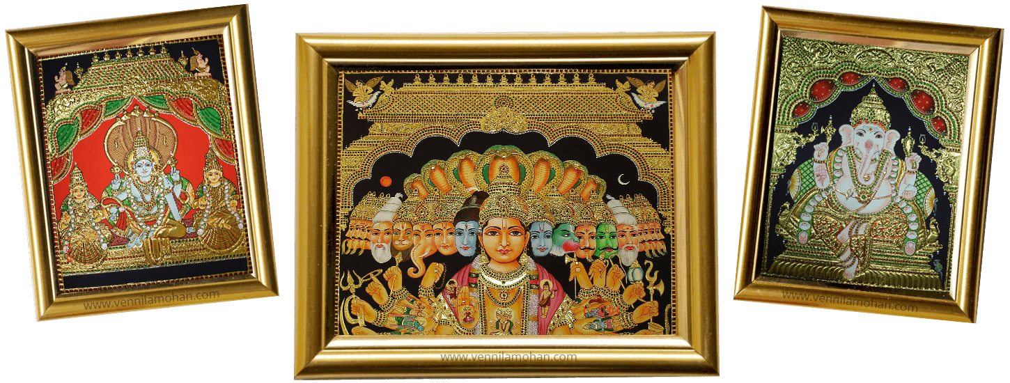 Tanjore Arts at Affordable Price, Chennai - Vennila Mohan Tanjore Arts